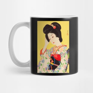 Japanese beauty in spring - Japanese Vintage Art Mug